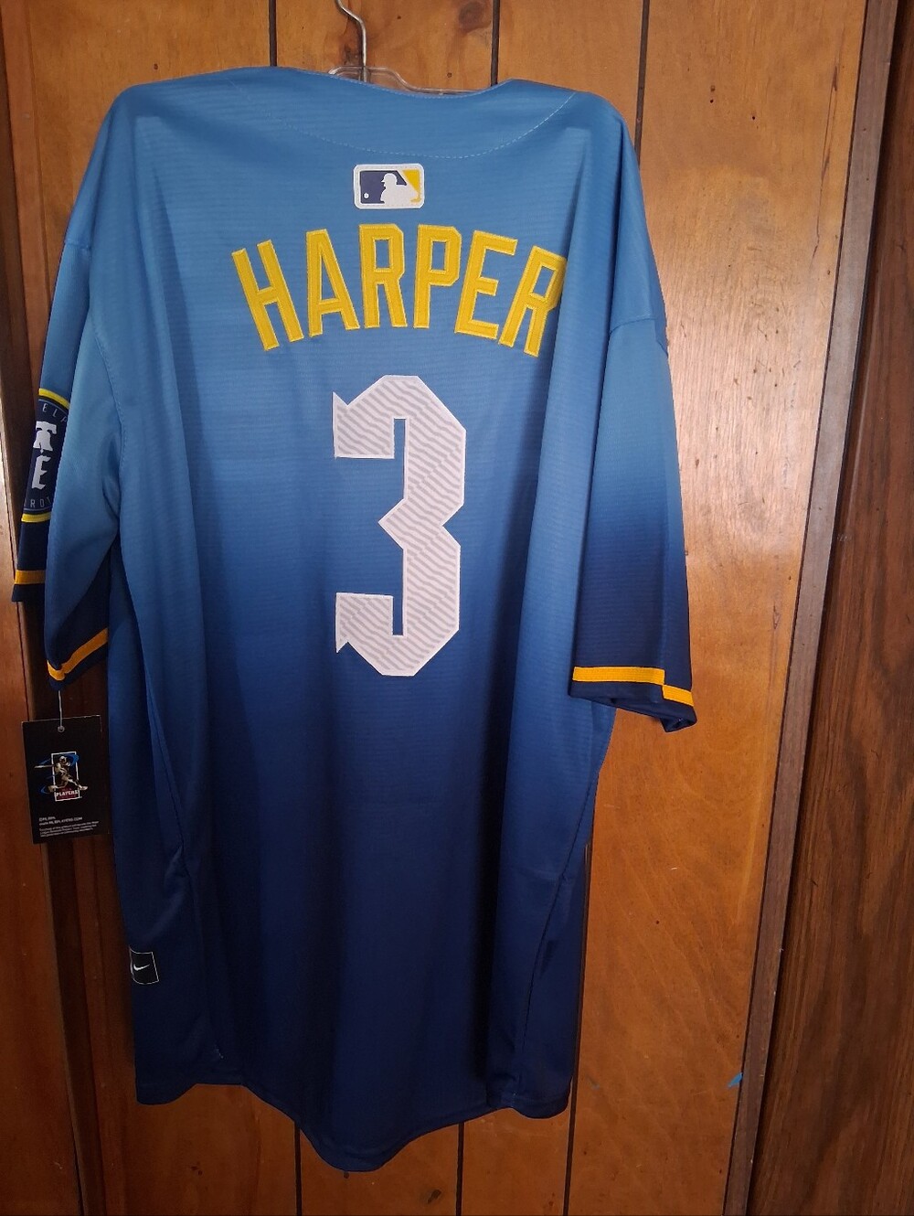 Mystery Sports Card With Bryce Harper Philadelphia Phillies Xl Stitched Jersey